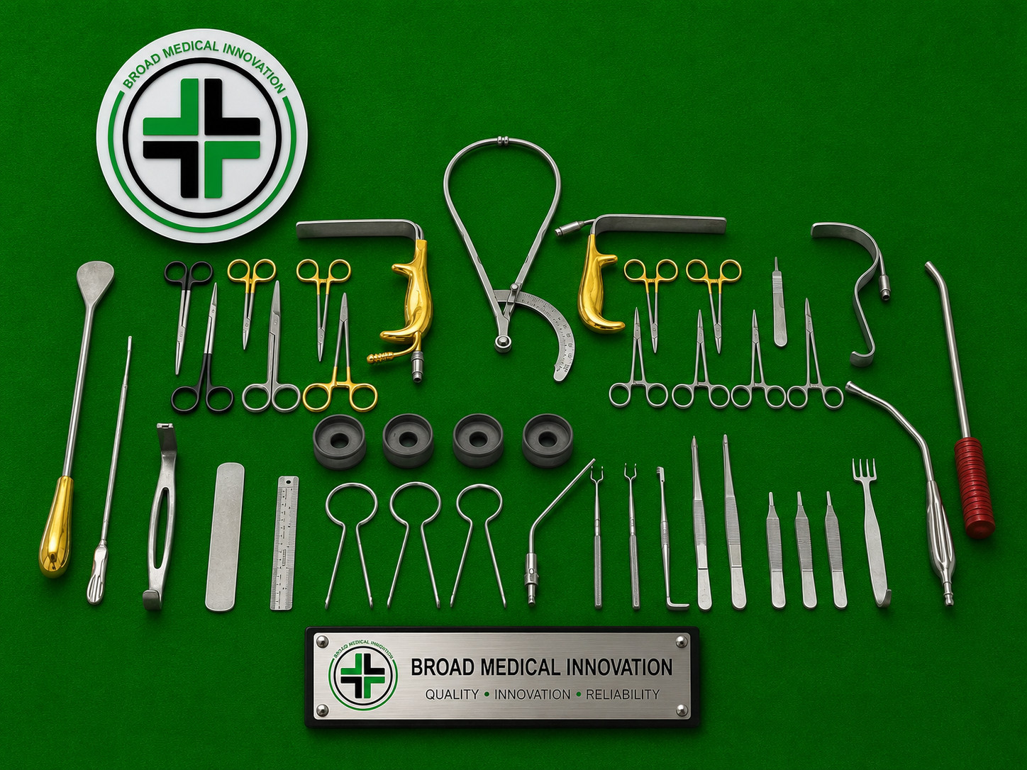 Breast Augmentation Instrument Set With Bo Plastic Surgery Instruments Stainles