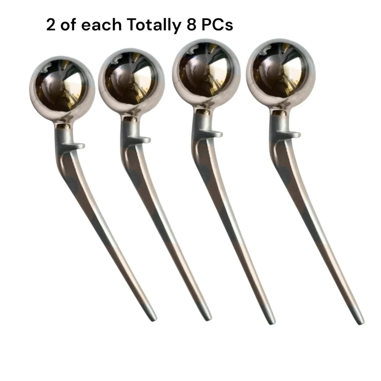 Lazcano Hip Prosthesis 40, 42, 44, 46mm Size 2 PCS Each Orthopedic Instruments