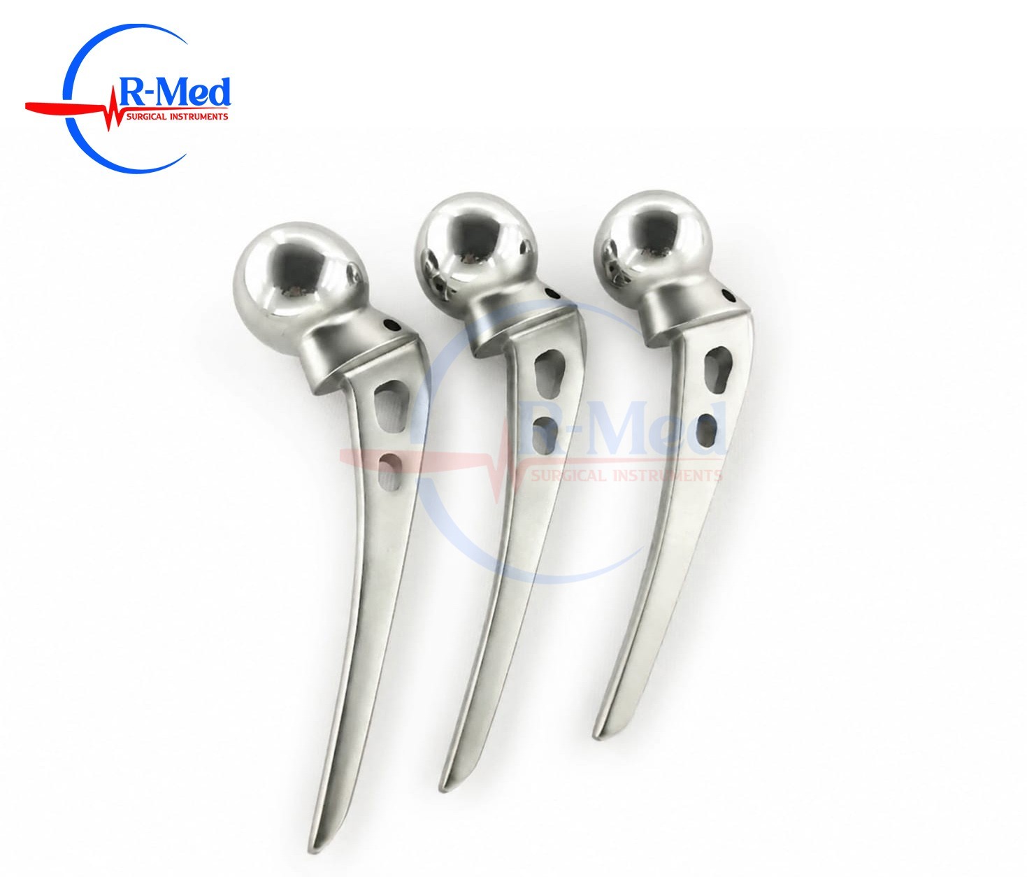 AMP Hip Prosthesis Orthopedic instruments 41mm,42mm & 43mm 3 pcs lot