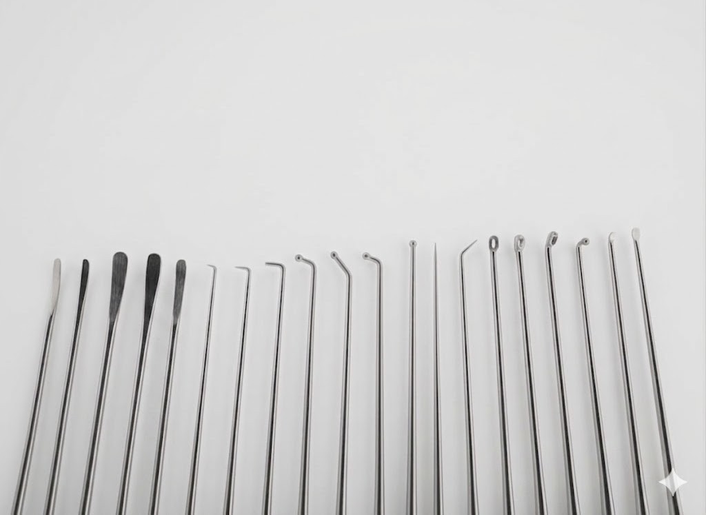 Rhoton Micro Dissector Expanded Set 20 Neurosurgery Surgical Instruments