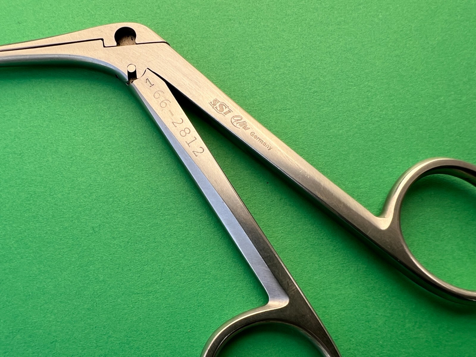 SSI Ultra 66-2812 Weil-Blakesley # 1 Nasal Forceps Fenestrated Oval Cups 4-3/8″