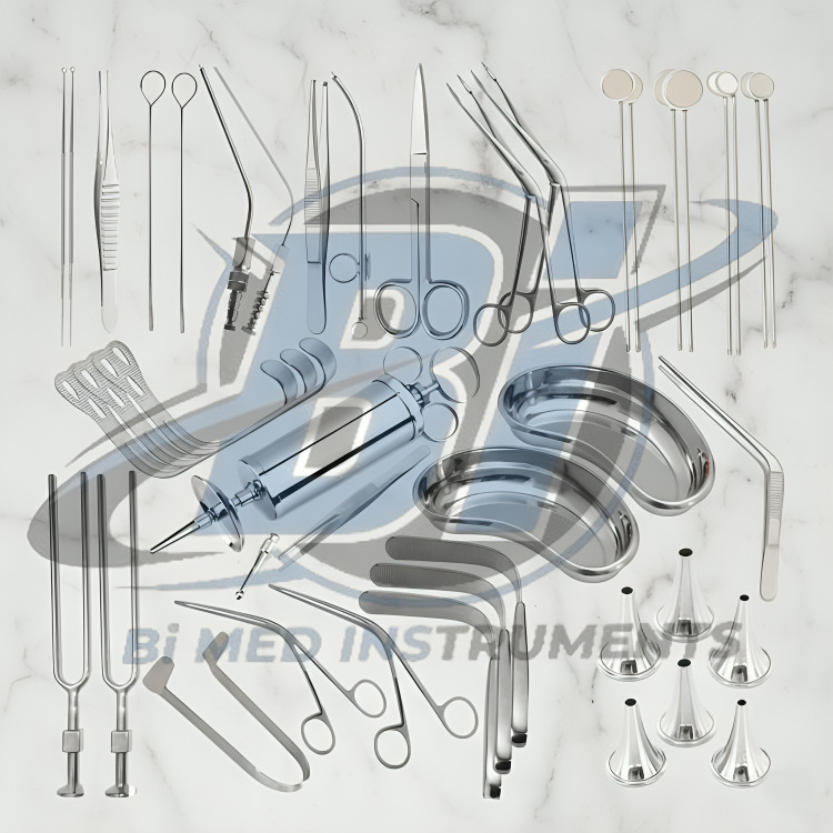 ENT Examination Set of 39Pcs for inspection of Face Ears Nose & Throat
