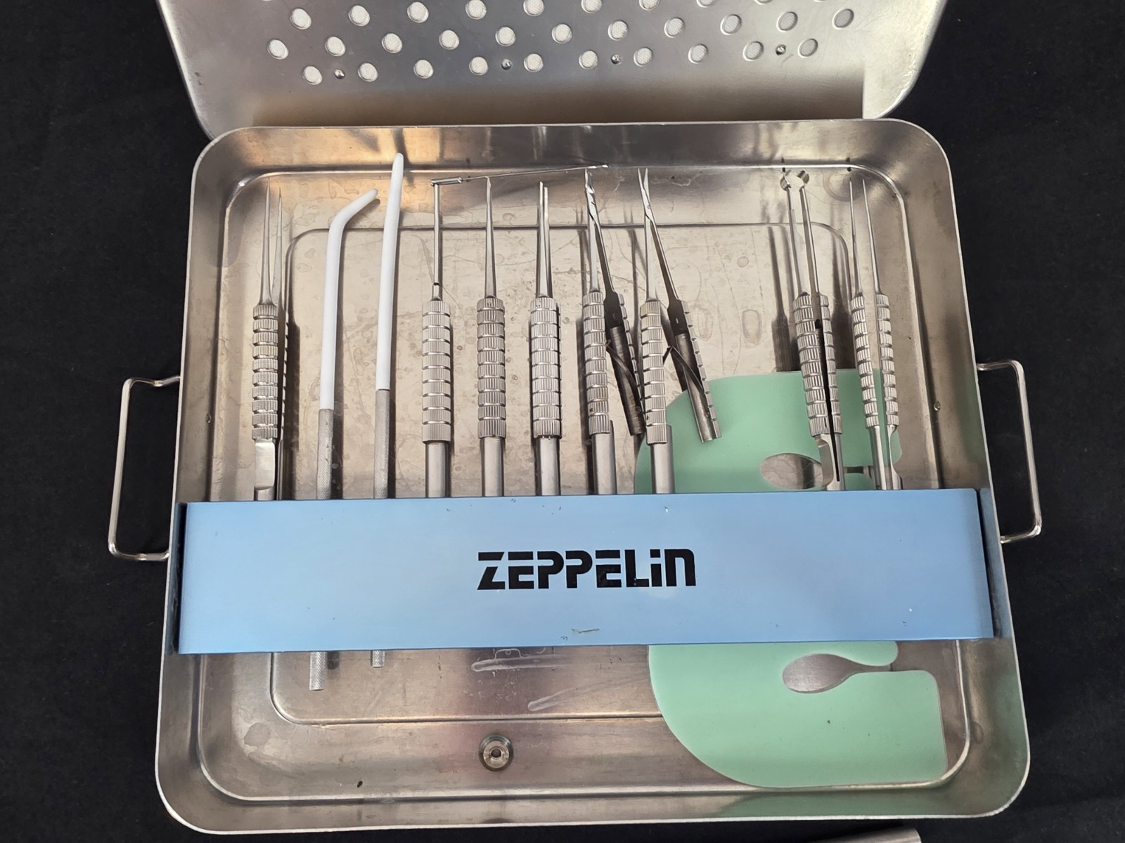 Zeppelin Micro Surgery Instruments Medical w/ Case