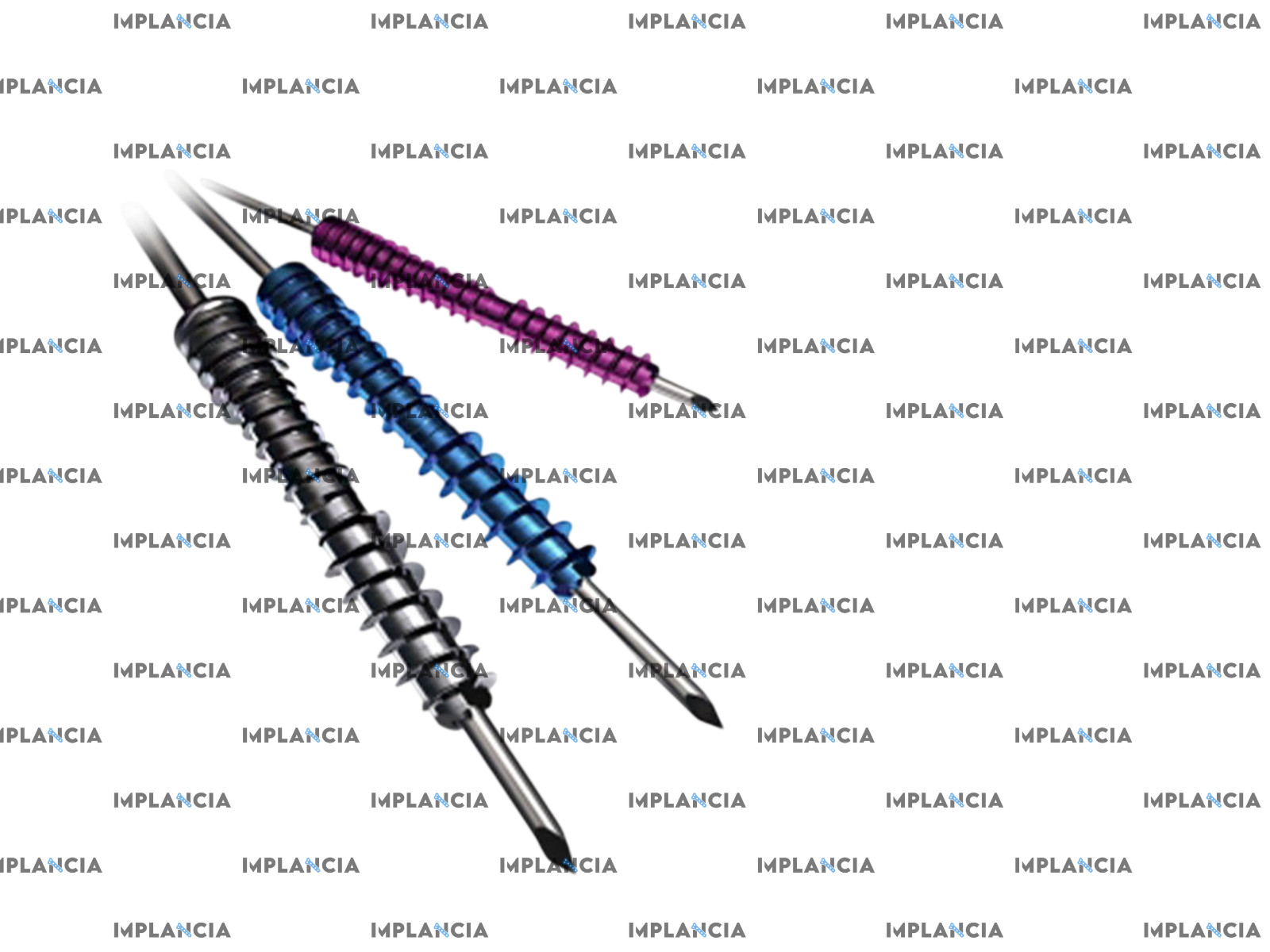 4.0mm Titanium Headless Threaded Fastener Precision Alloy Multiple Length 70 pcs
