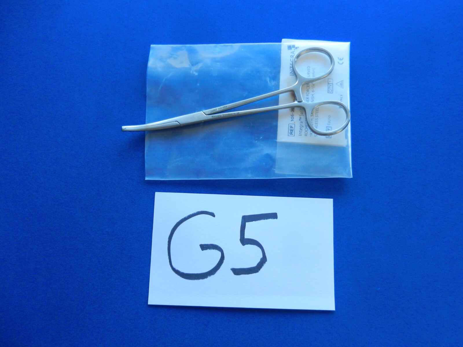 G5 Integra Jarit 106-202 Rochester-Ochsner Curved Forceps 6-1/4″ NEW!