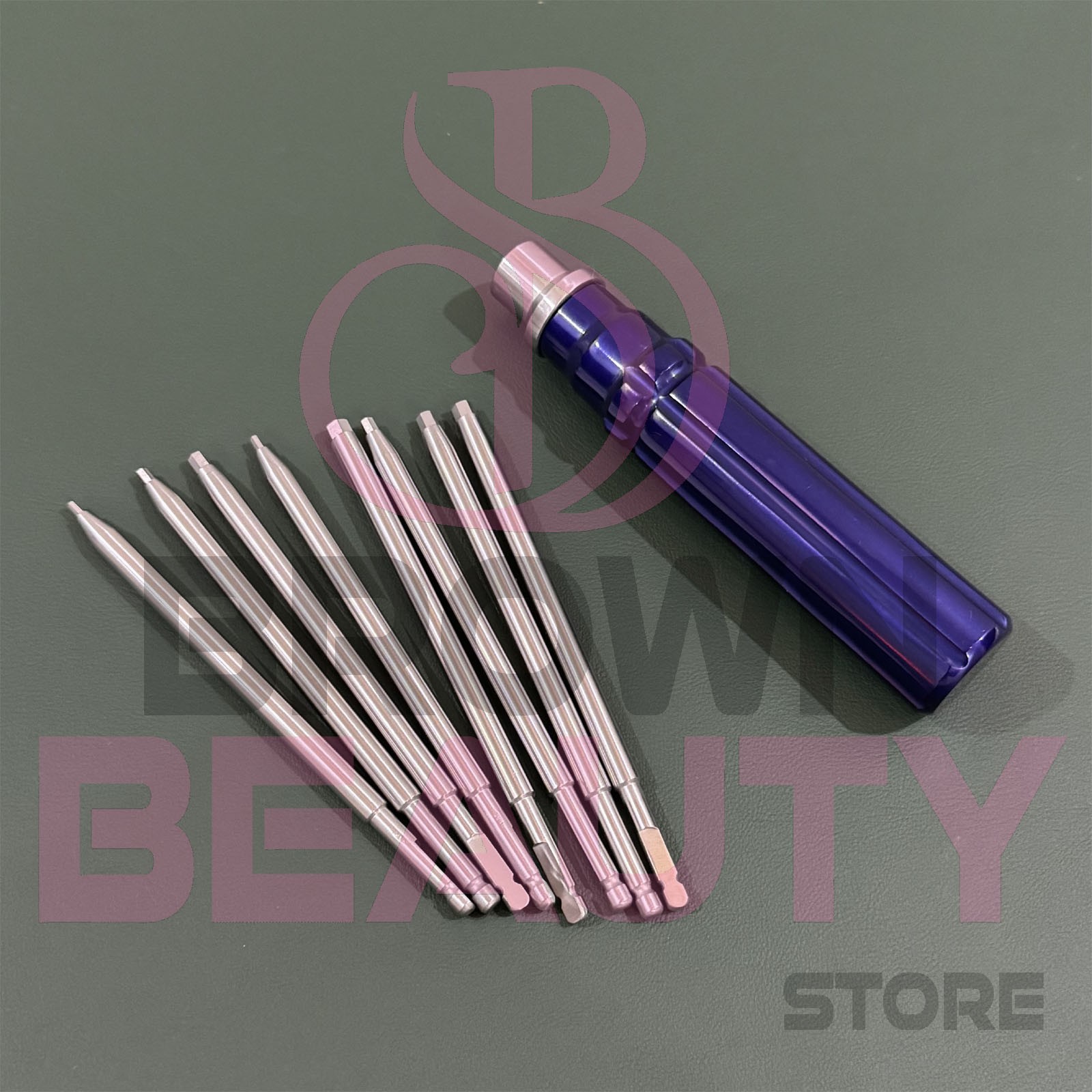 Orthopedic Bone Screwdriver Set With Quick Coupling Handle Surgical Instruments