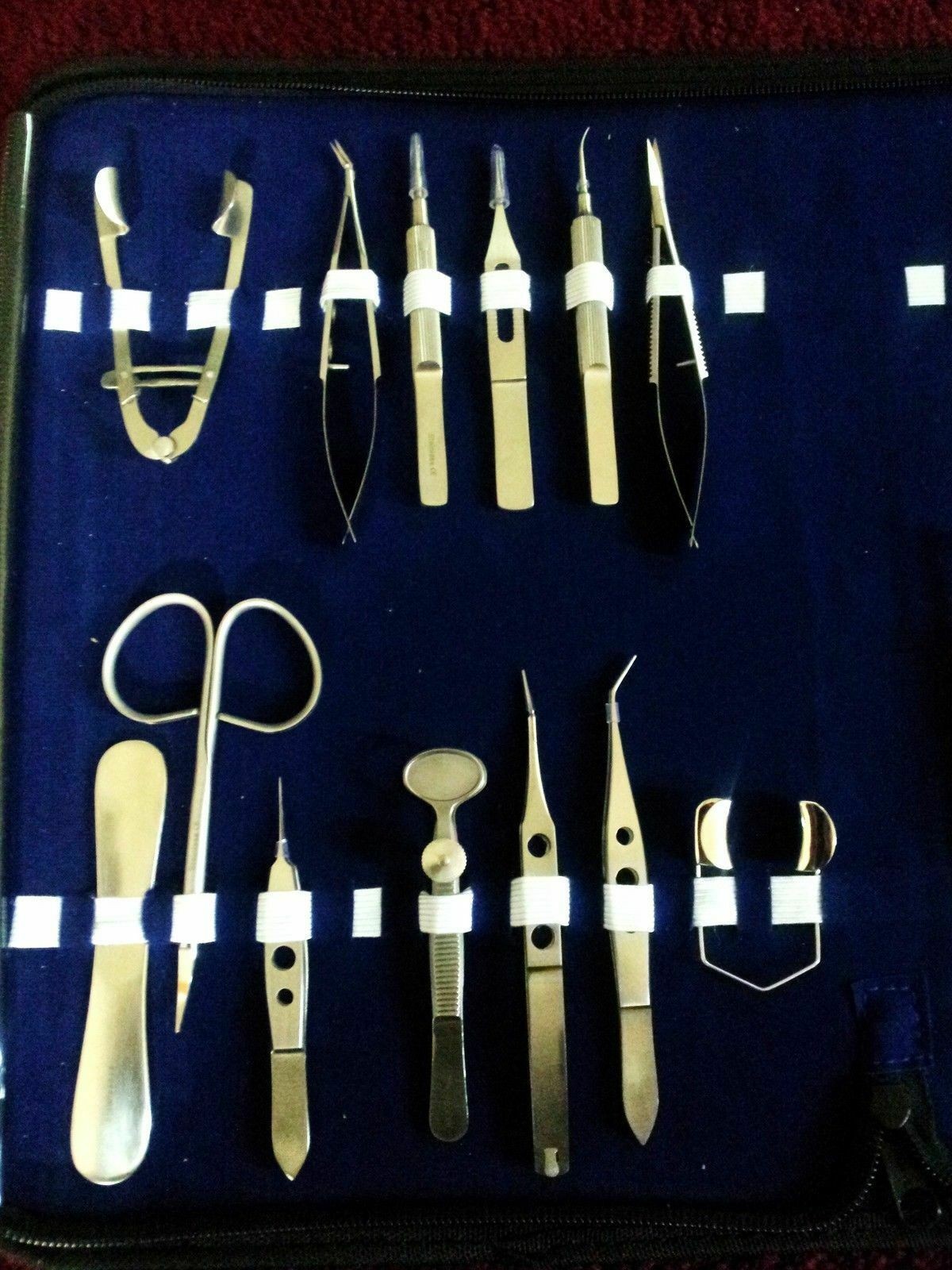 26 PC O.R GRADE BASIC OPHTHALMIC EYE MICRO SURGERY SURGICAL INSTRUMENTS SET KIT