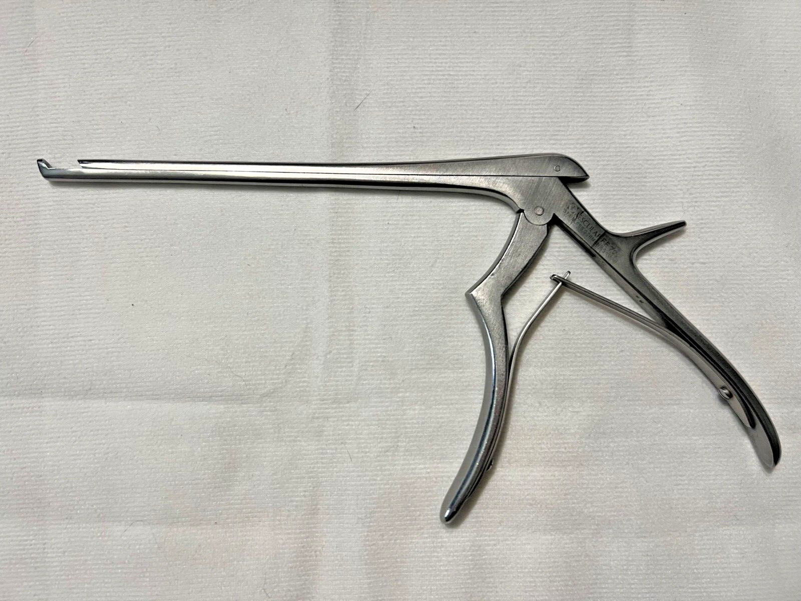 Aesculap FF722 Orthopedic Kerrison Rongeur 5mm X 40° UpBite 7″ Length Neurology