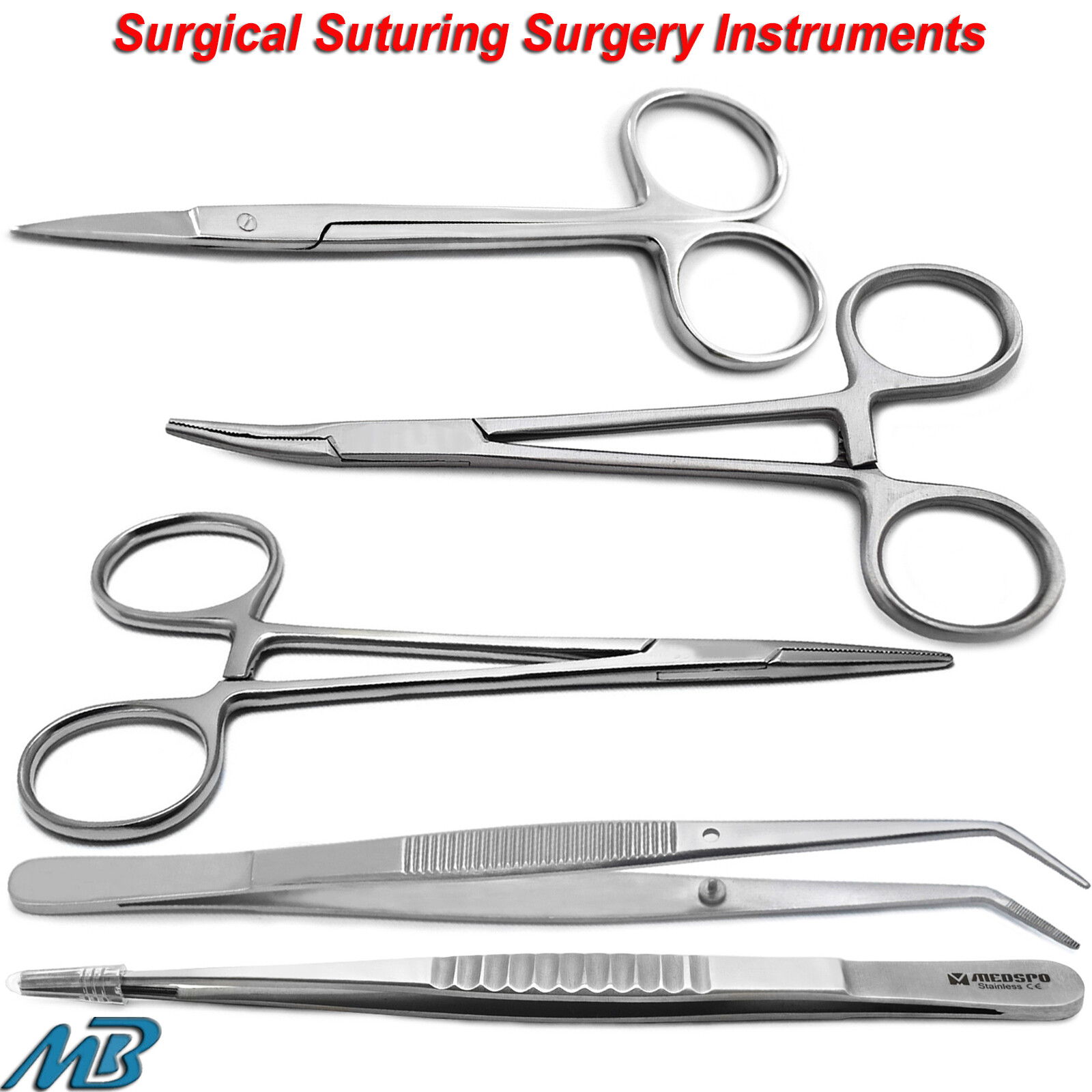 Dental Hygienic Suturing Surgery Instruments Mosquito Iris Debakey Tweezers CE