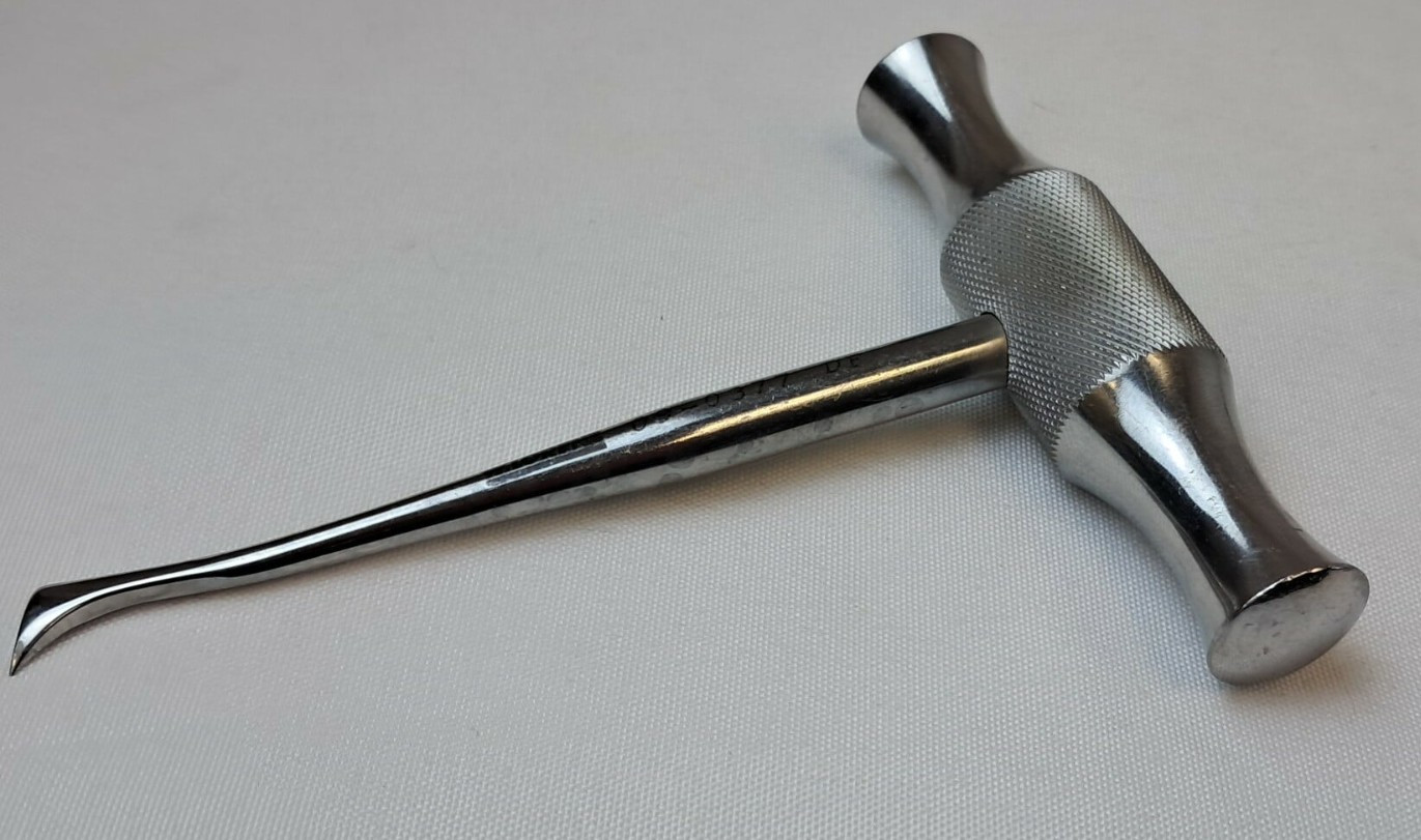 W. Lorenz 09-0377 CRYER CROSSBAR ELEVATOR, L 12cm 4-3/4in
