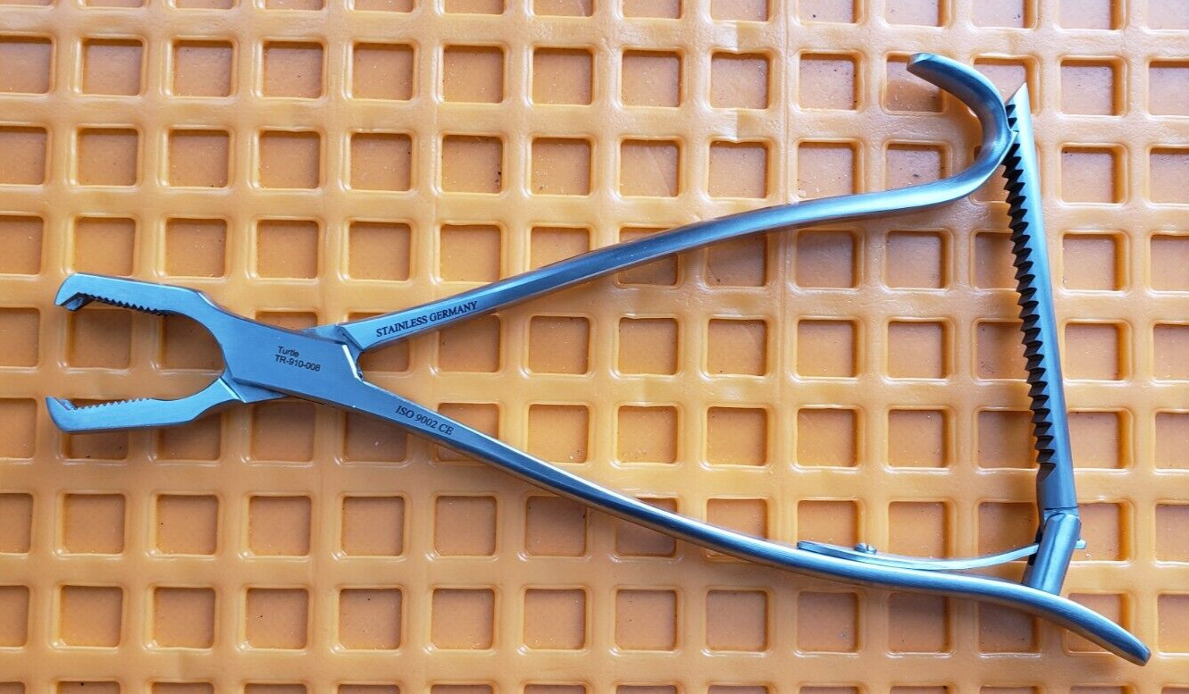 Turtle Surgical Orthopedic KERN Bone Holding Forceps 8.5″ W- Ratchet
