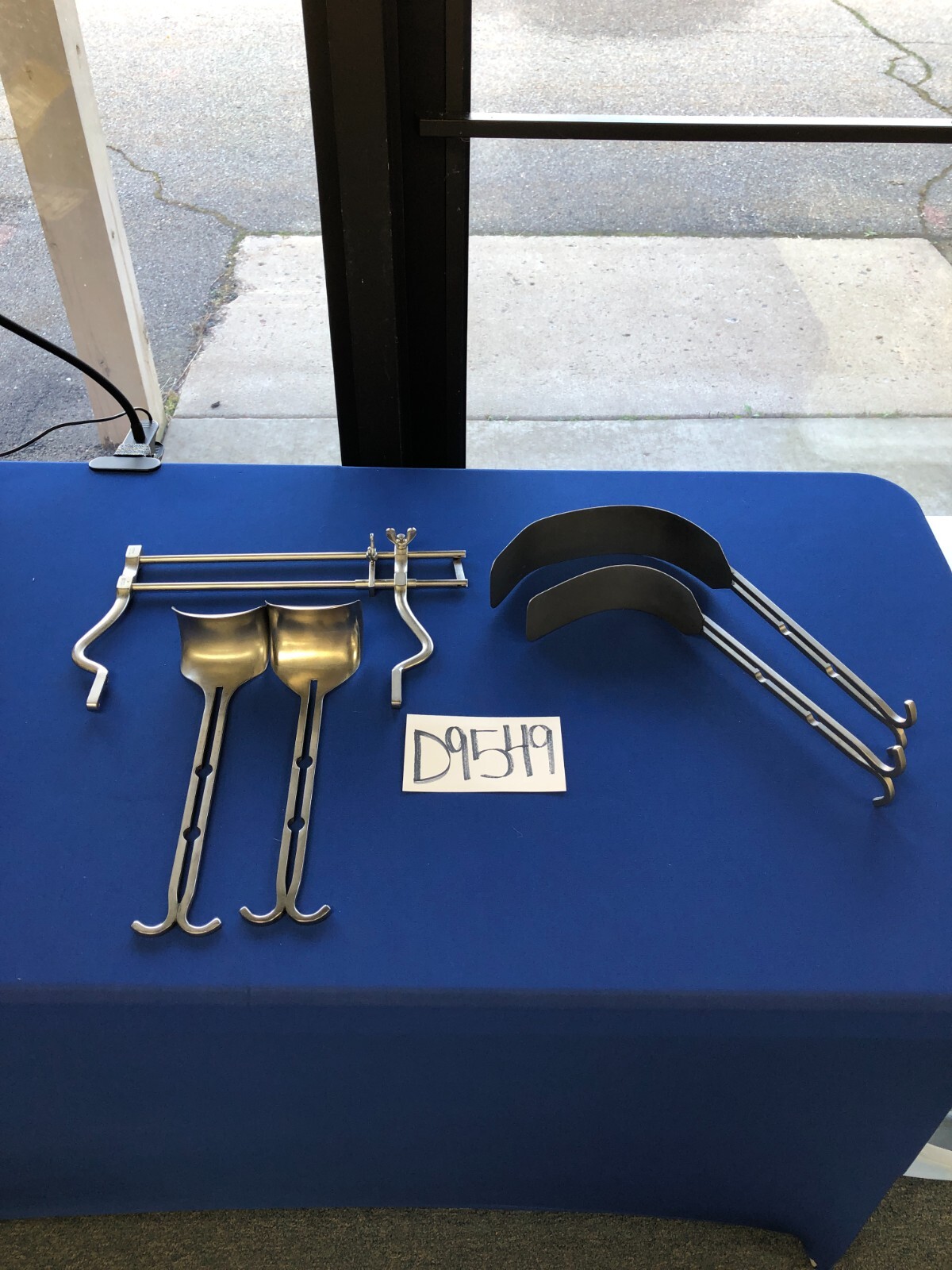 D9549 V. Mueller Surgical Balfour Retractor Set with Frame & 4 Blades