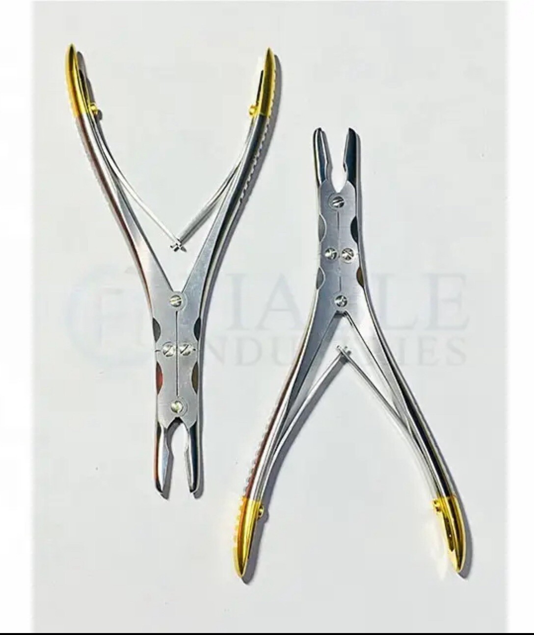Bone Nibbler 18cm Double Action Orthopedic Bone Nibbler 2 Pieces