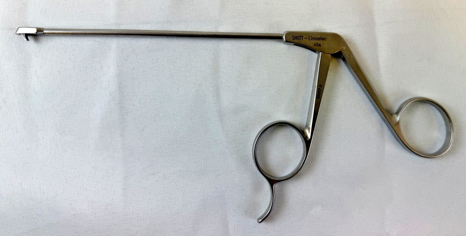 Shutt Linvatec C3007.0 Retrograde Arthroscopy Forceps Left Side Backbiter 3.4mm