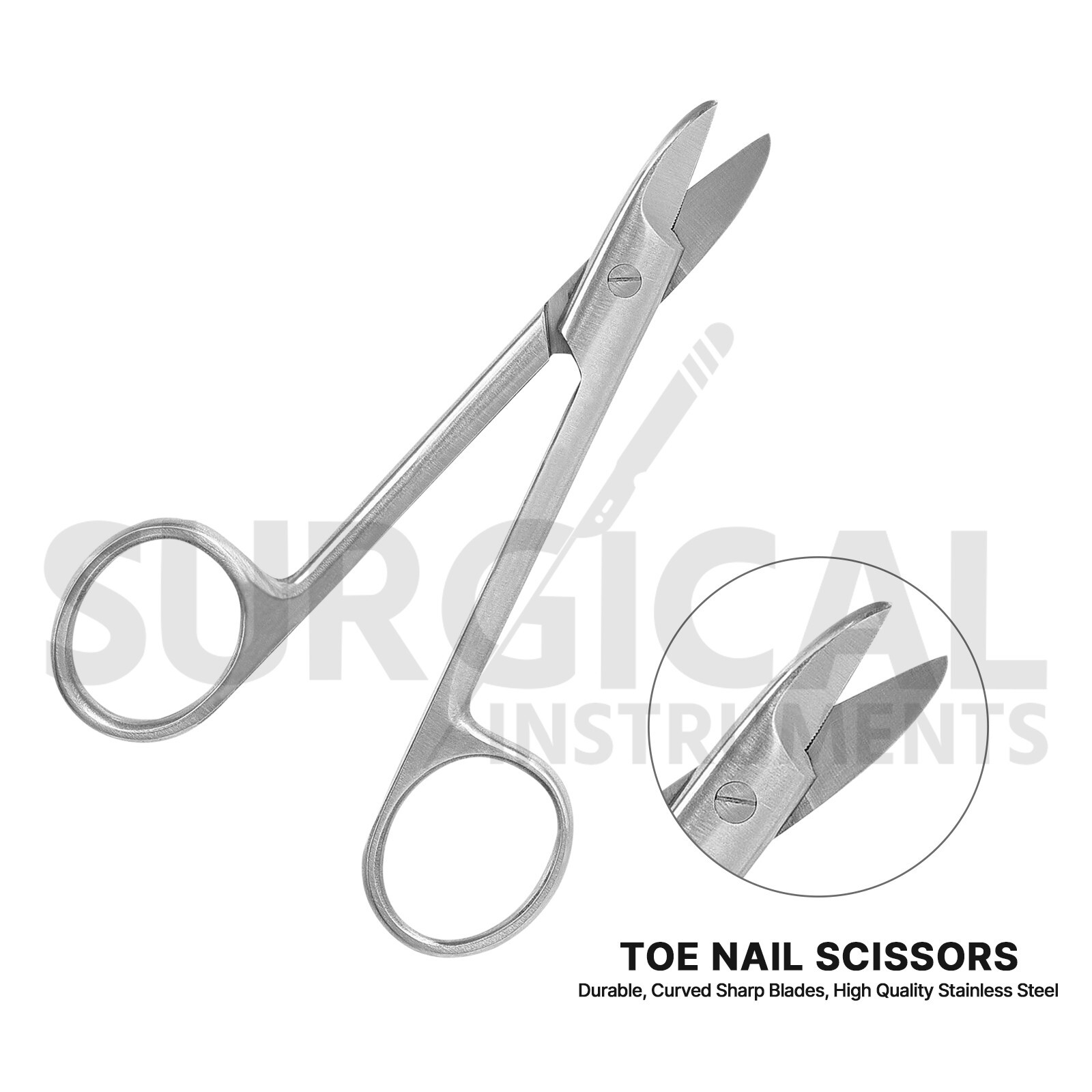 7 Pcs Home Podiatry Kit Stainless Steel Surgical Instruments Set German Grade
