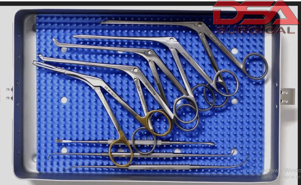 10 Pcs Minor Fess instruments set Endoscopic Sinus surgery ENT Surgical