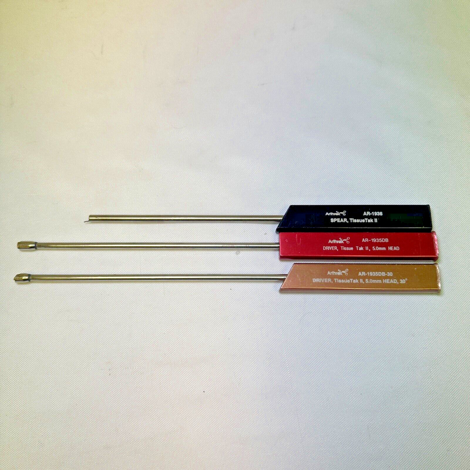 Arthrex TissueTak II Instrument Set AR-1936 ,AR-1935DB ,AR-1935DB-30 Spear/Drive