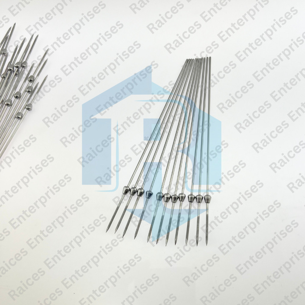 TPLO Plates Temporary Fixation Surgical Jig Pins 1.5-2.0mm Set of 100 Pcs 316L