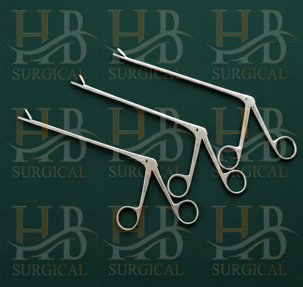 Laminectomy Rongeurs 7” STR 2,3 & 4mm Set of 3 Pcs Spine Orthopedic Instruments