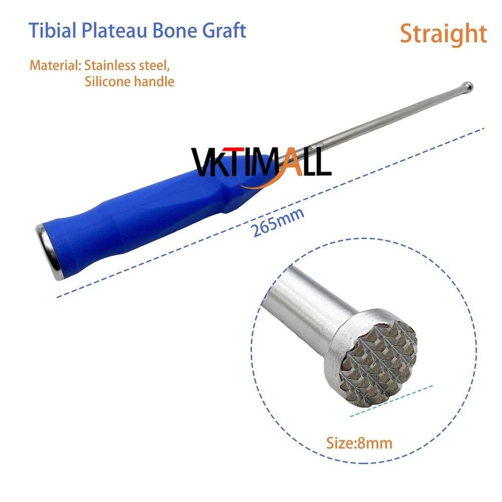 Bone Hammer Tibial Plateau Bone Graft Top Rod Bar Stainless Steel Orthopedic