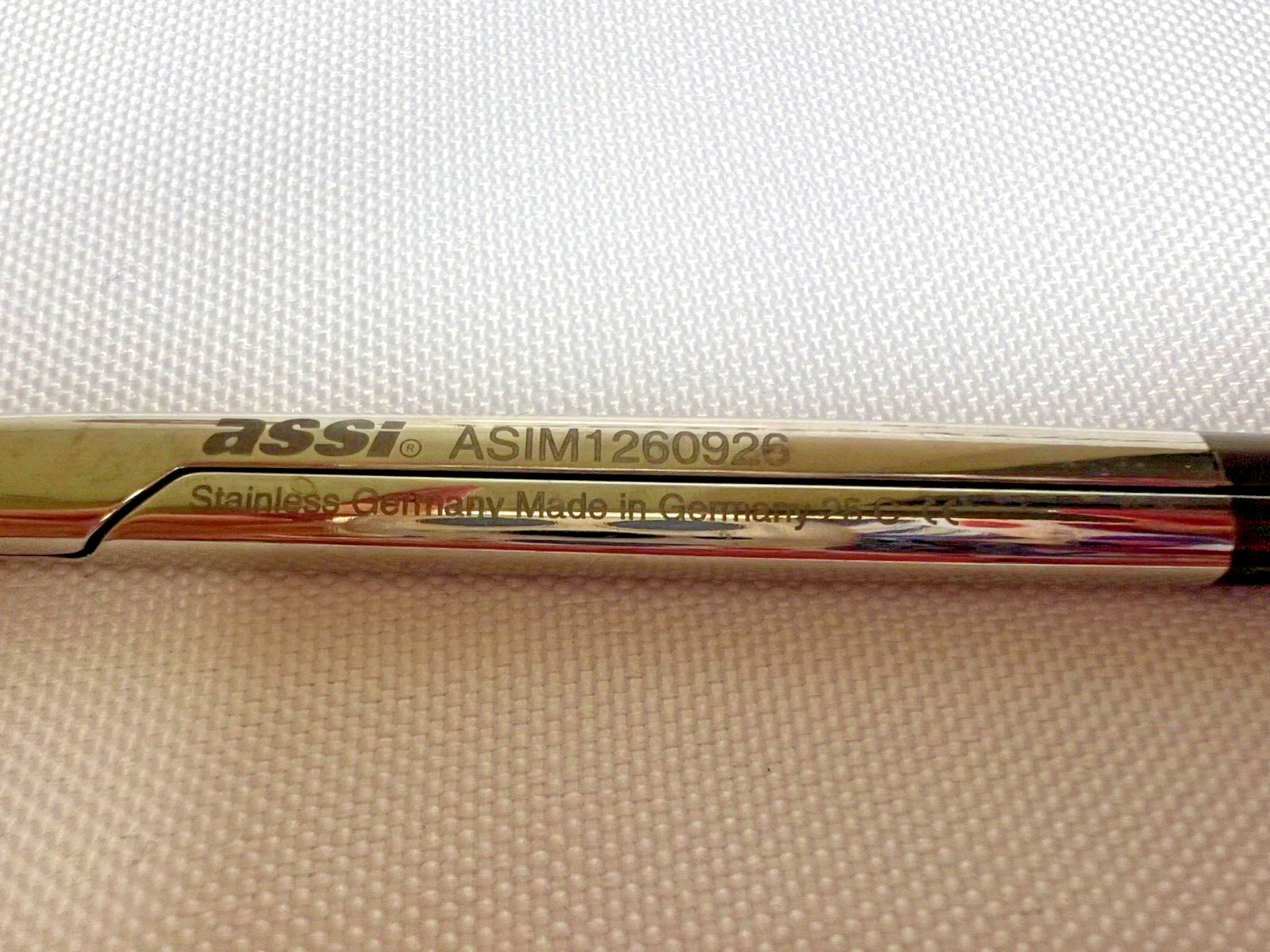 ASSI ASIM1260926 Jamison Curved Serrated Scissors 7″ Length