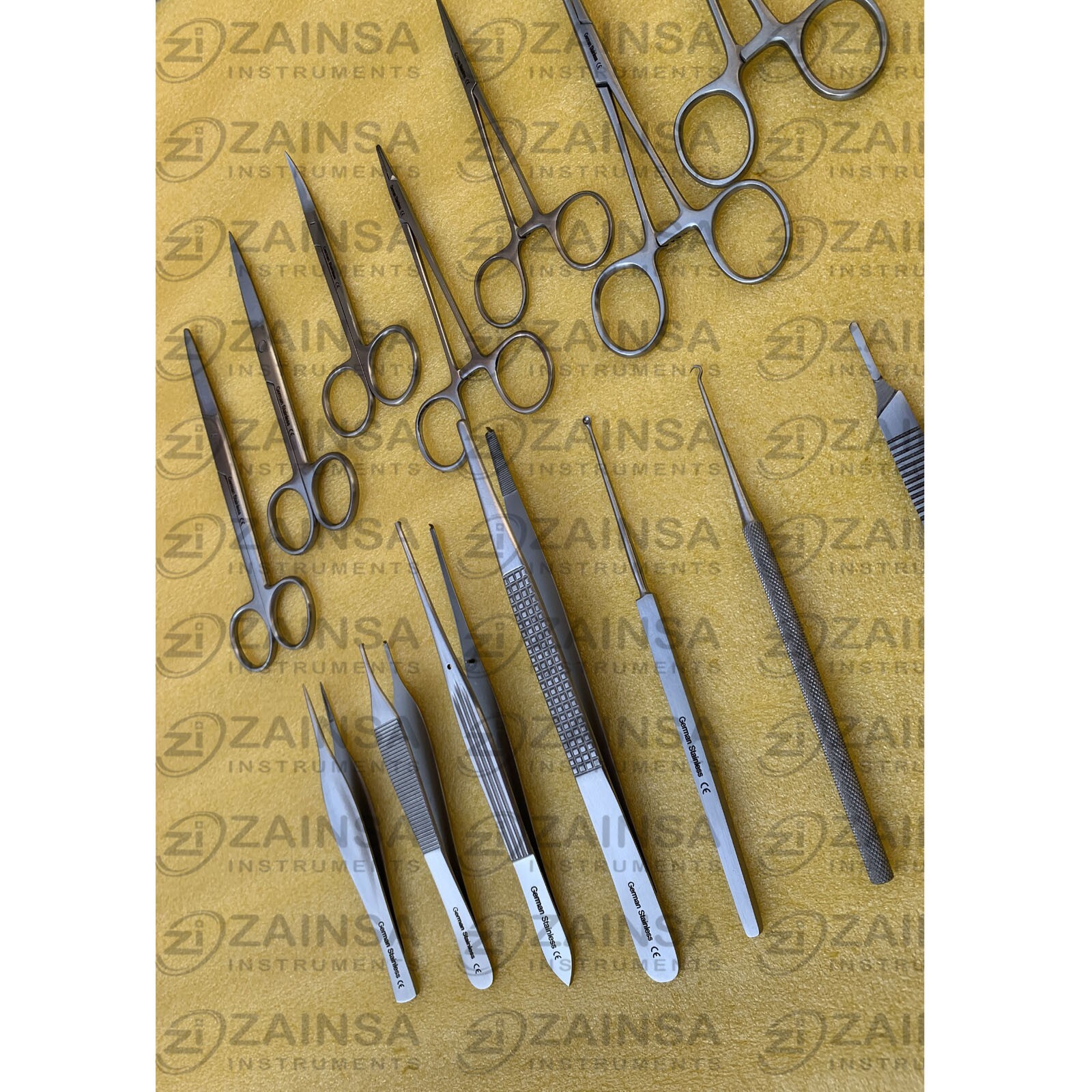 New Premium 14 PCs Minor Surgery Set, General Surgery Surgical Instruments Kits