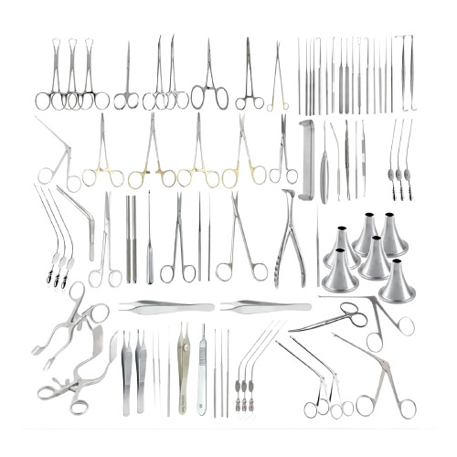 Tympanoplasty Instruments 101 PCs Set Micro Ear Surgery ENT Instruments Top OMI