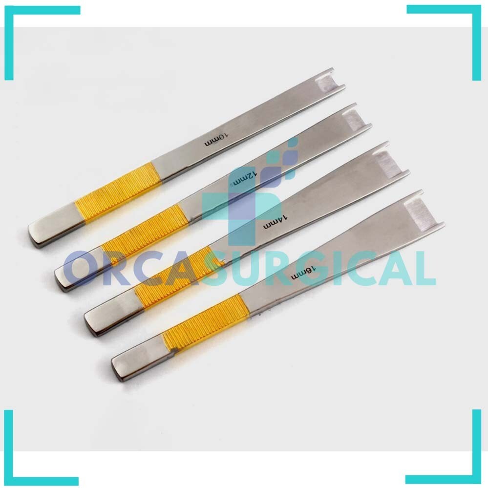Cinelli Guarded Osteotome 16 cm Straight 4 PCs Set Orthopedics Surgical