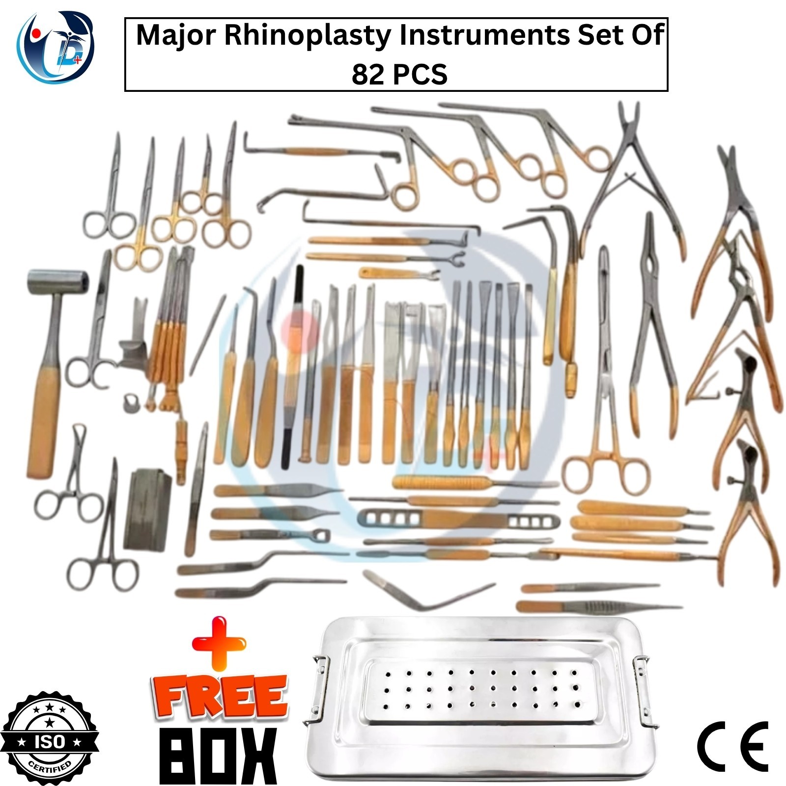 Rhinoplasty instruments set of 82 Pcs Nose & Plastic Surgery Instruments