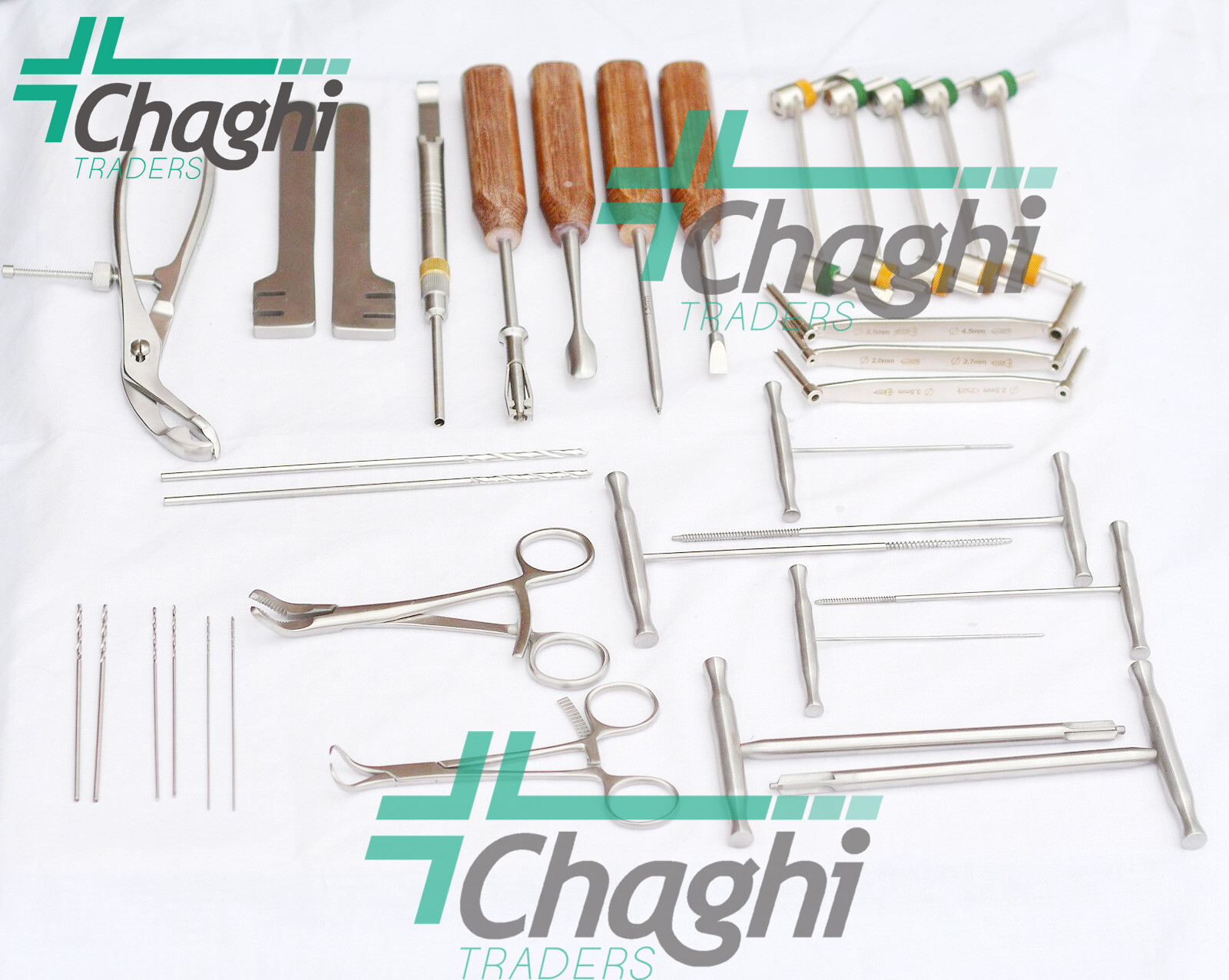 Small fragment 32 PCs Set Surgical veterinary Orthopaedic Instrument Chaghi Trad