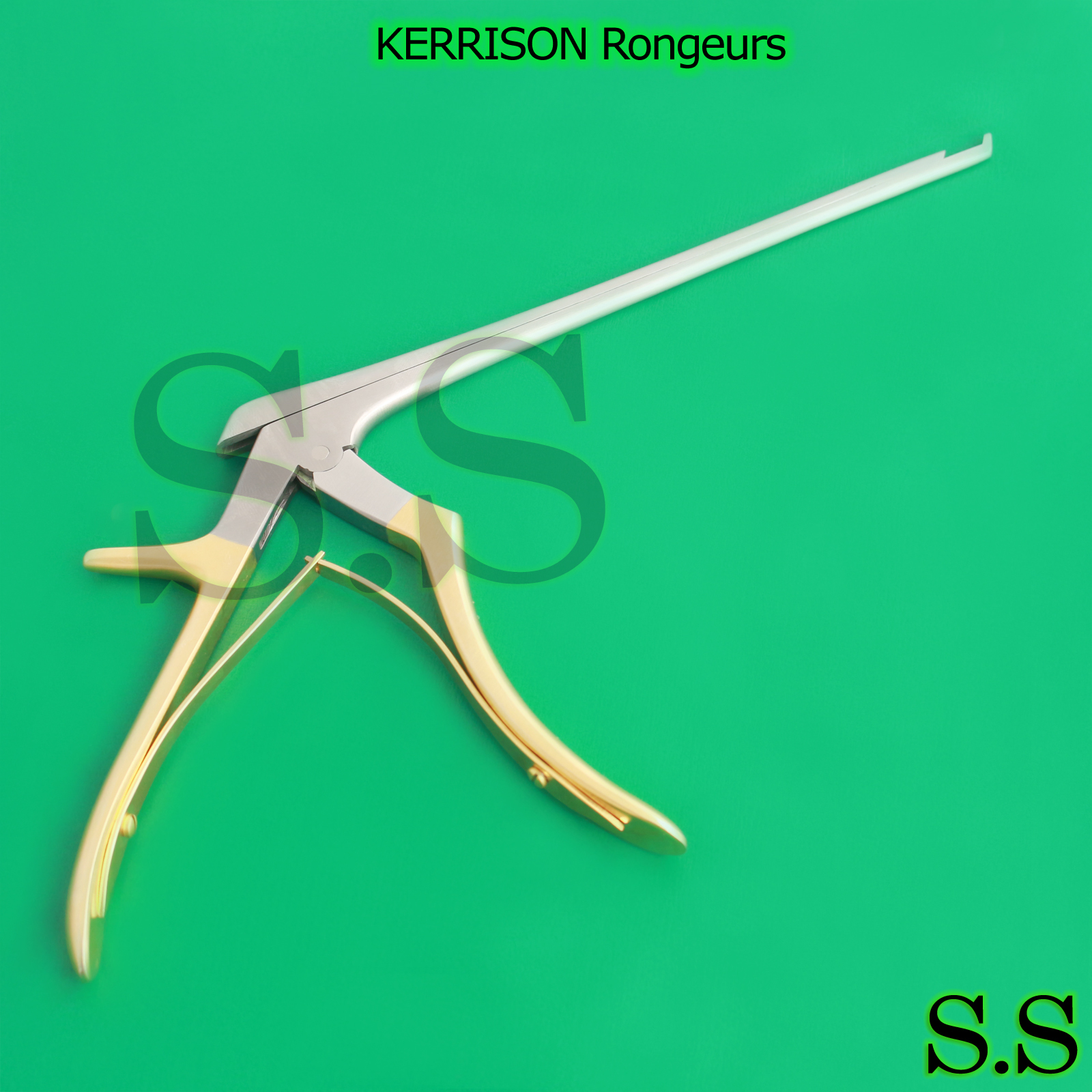 KERRISON Rongeurs Silver & Gold (2mm) Cervical Orthopedic Surgical