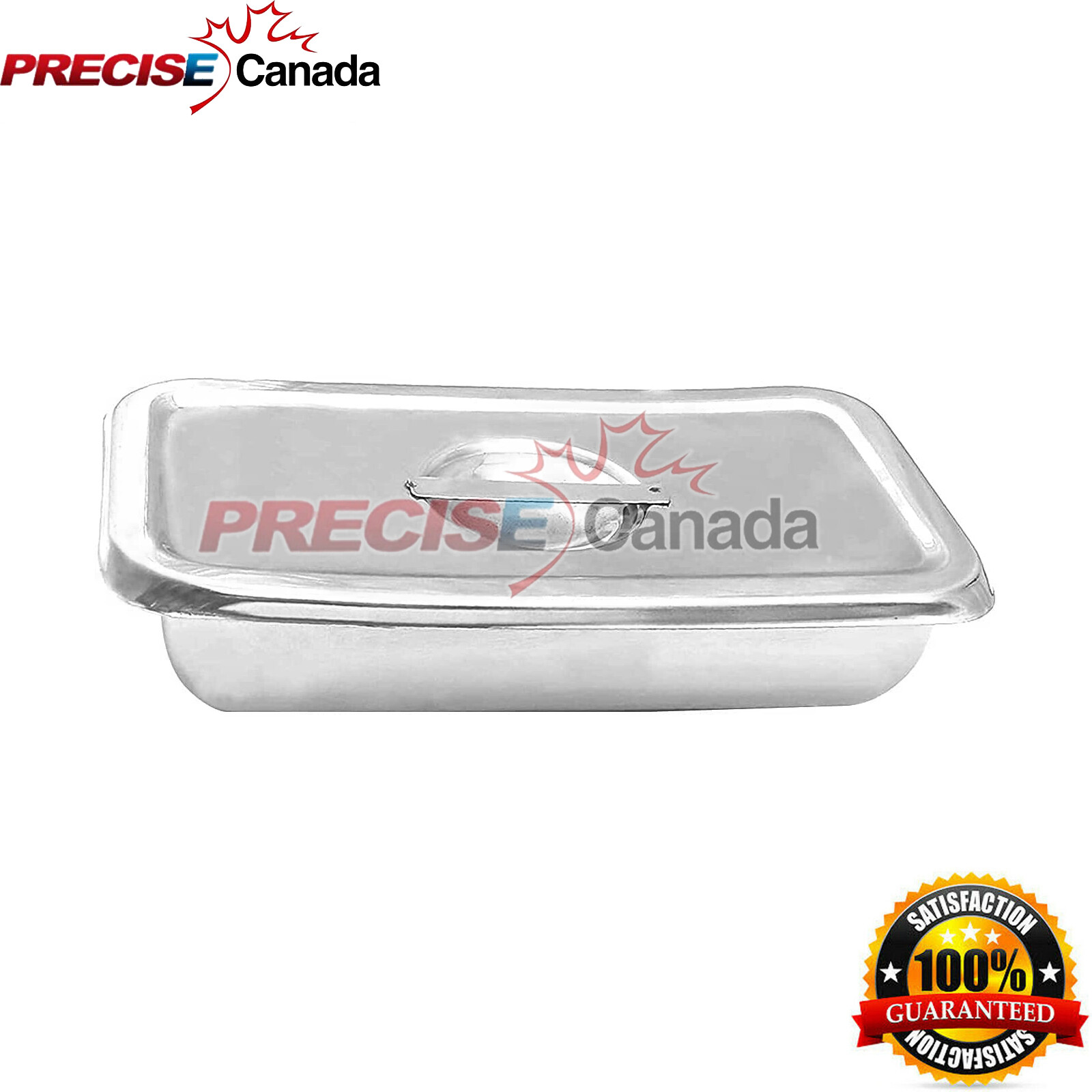 INSTRUMENTS TRAY W/LID 9″X4″X 2″ SURGICAL DENTAL INSTRUMENTS DN-2228