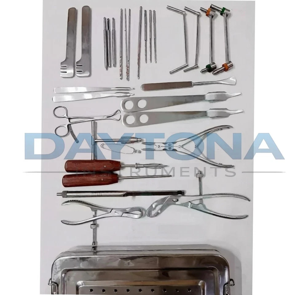 Small Fragment Instrument Set Orthopedic Surgical Instruments 30 Pcstractor