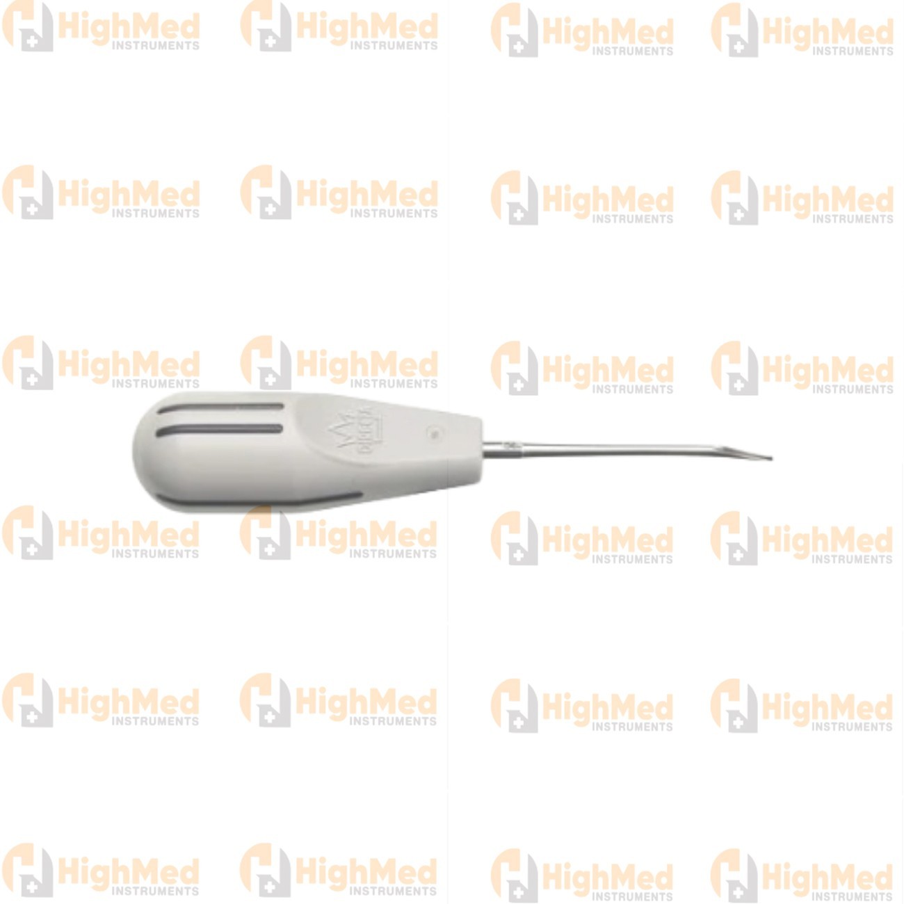 Directa Dental 506341 The Original Luxator Extractor Single End 3mm Curved Black
