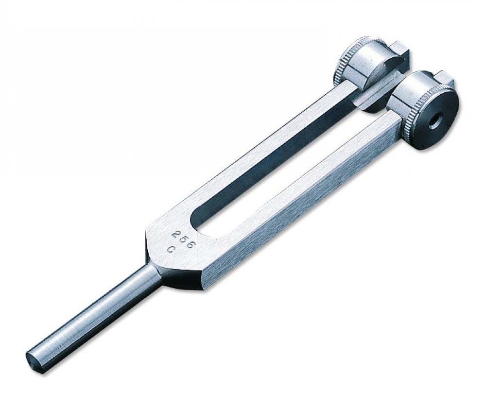 c 256 Hz Tuning Fork Medical-Grade Heavy Aluminum Fixed Weights, Non-Magnetic