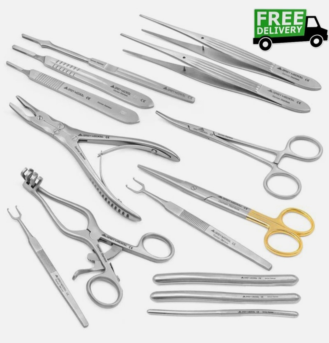 Professional surgical instruments set of 14/pcs for medical professional