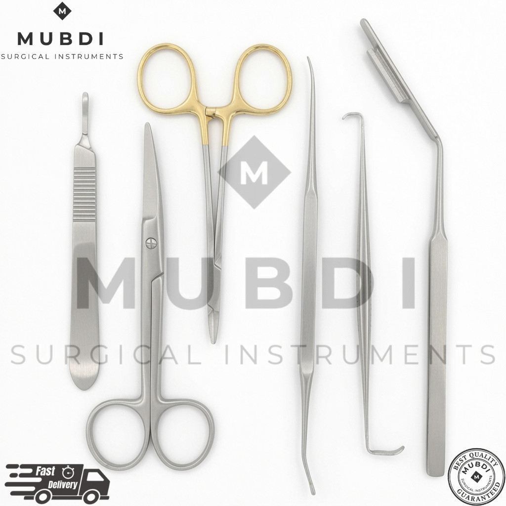 Basic Carpal Tunnel Syndrome Release Hand Palm Surgery Instrumentation 6 Pcs Set