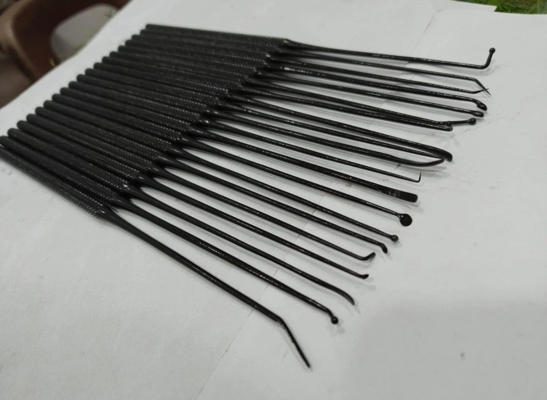 Rhoton Micro Dissector Set 20Pcs Black Neurosurgery Instruments