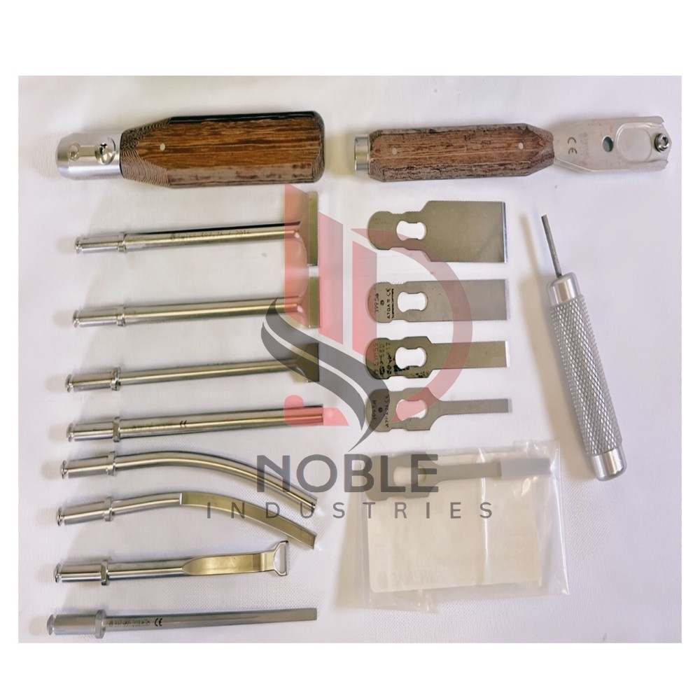 16 Piece Interchangeable Impactor & Chisel Set Premium Quality instruments