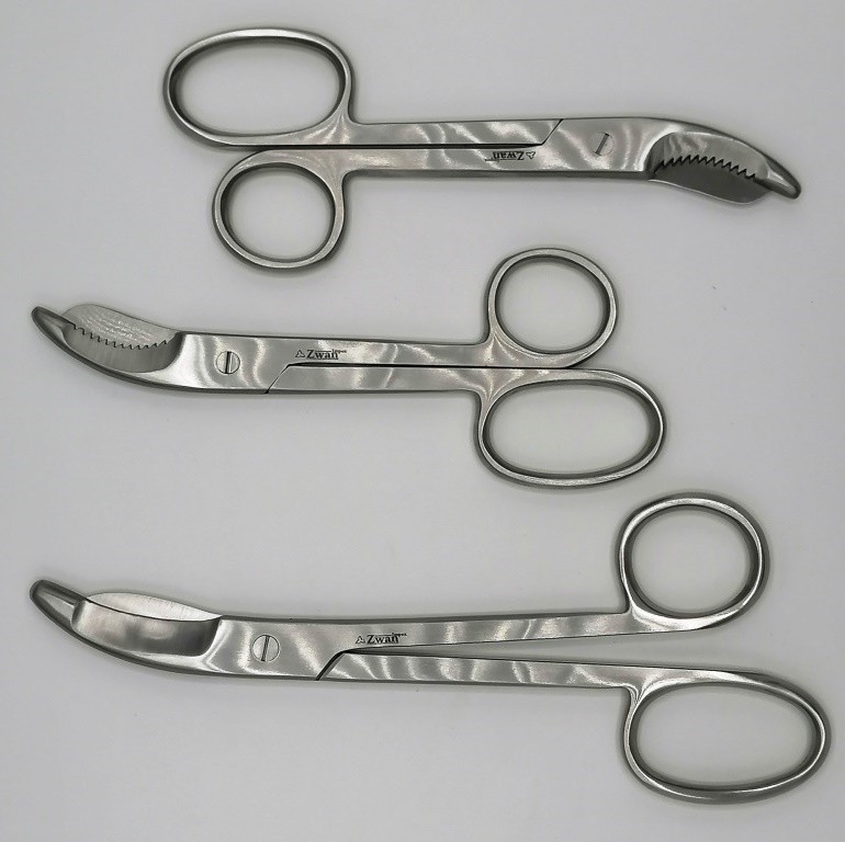 3X Bruns Esmarch Plaster Cast Cutting Shears 9.5″/7.5″ Blade General Ortho Tools