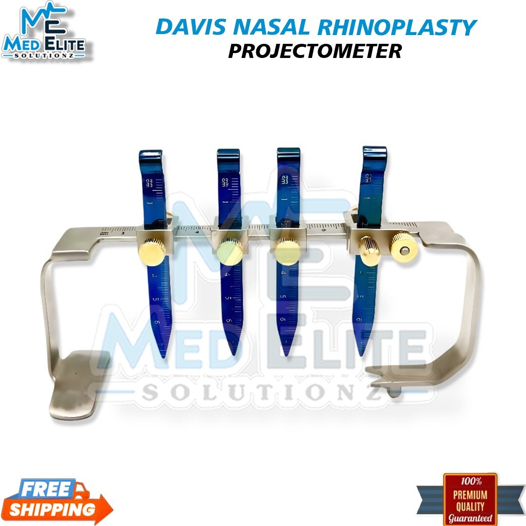 Davis Nasal Rhinoplasty Projectometer Measuring & Marking Inst Plastic Surgery
