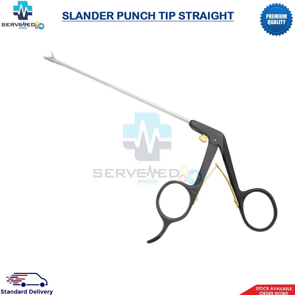 SLANDER PUNCH TIP STRAIGHT SHAFTS BLACK COATING SURGICAL INSTRUMENTS
