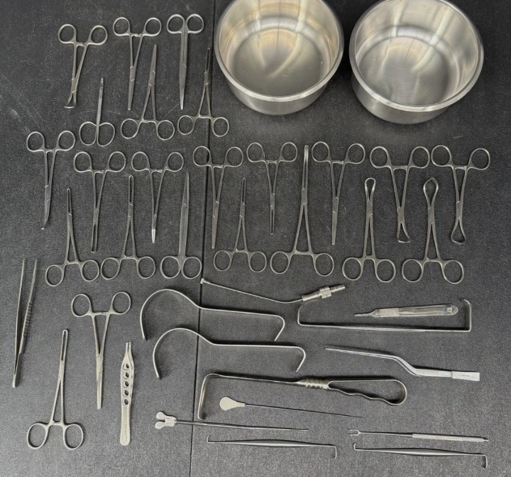 Lot Of 39 MILTEX Plastic Surgery Specialty Instruments Tools
