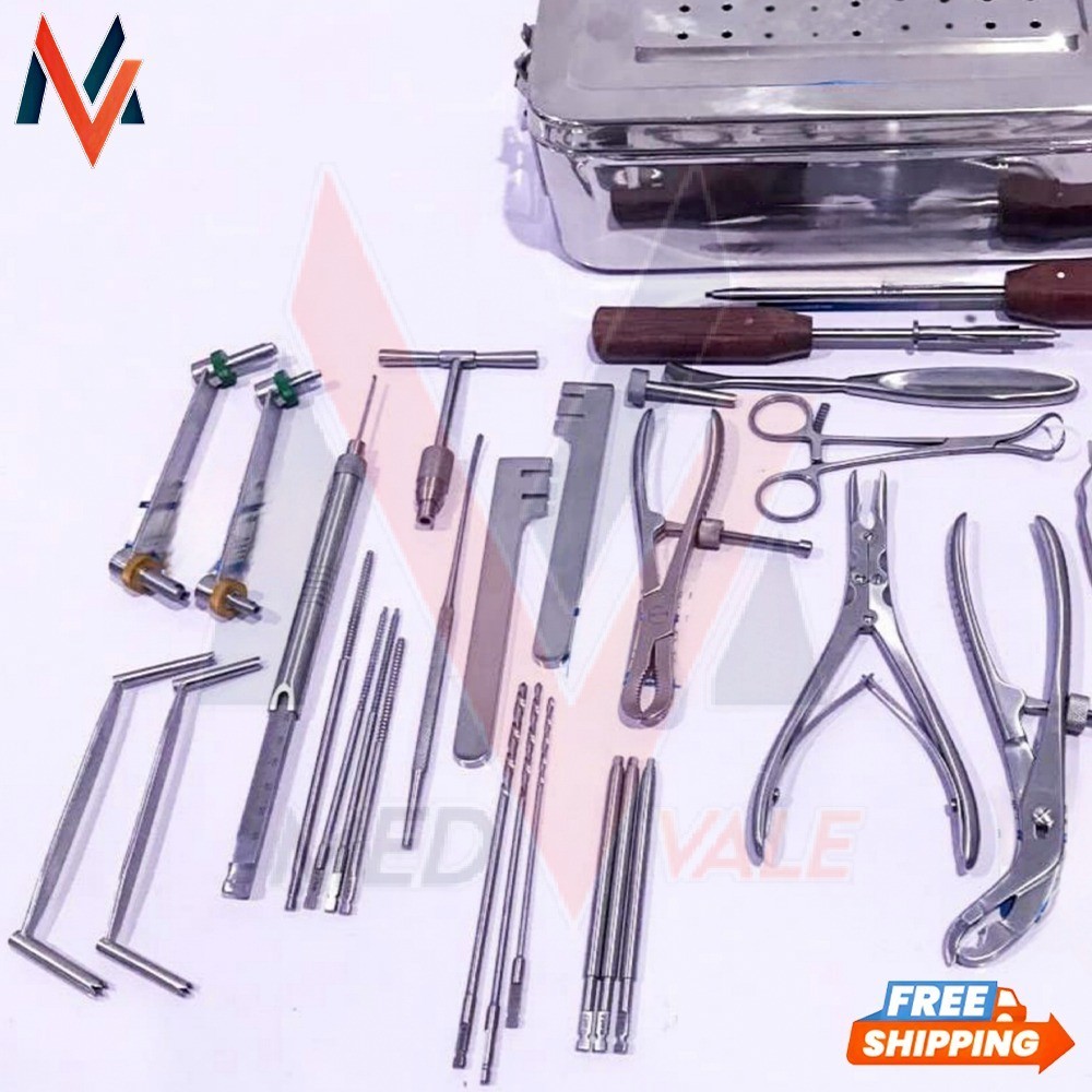 Small Fragment Instruments Orthopedic Surgical Instruments Set 30 Pcs
