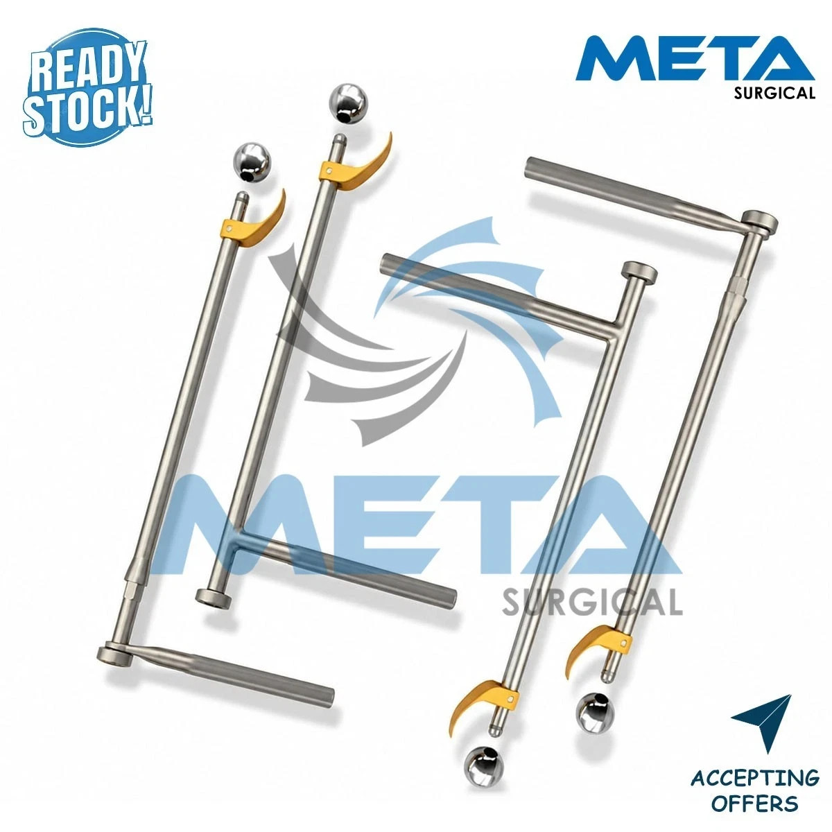 Acetabular Extraction System Bone Surgery Instruments