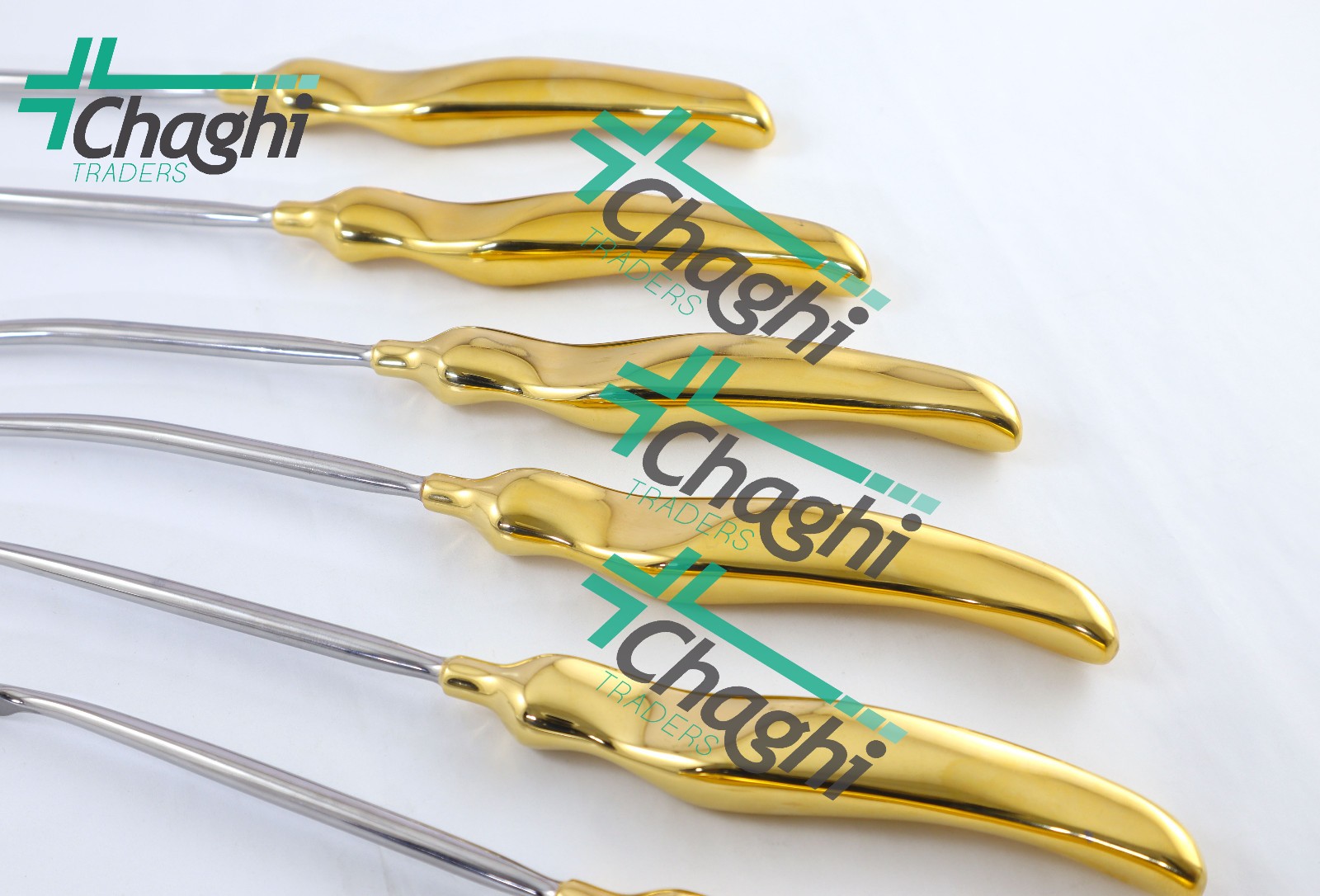 Face Lift Brow lift Dissectors & Elevator 6 PCs Set Plastic surgery instruments