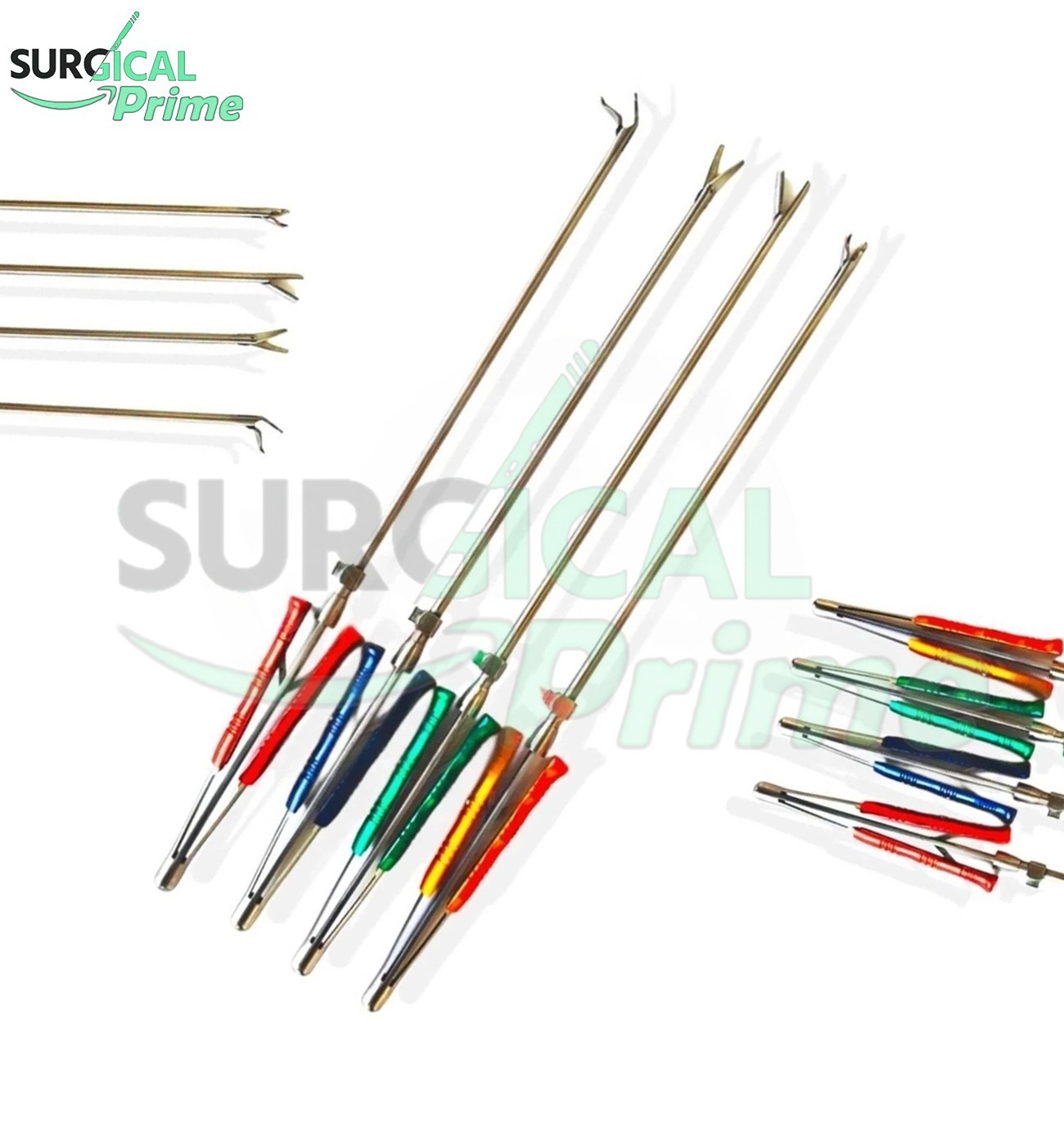 Valve XS MICS Knot Pusher, Scissors, Forceps & Needle Holder Set Cardiac Surgery