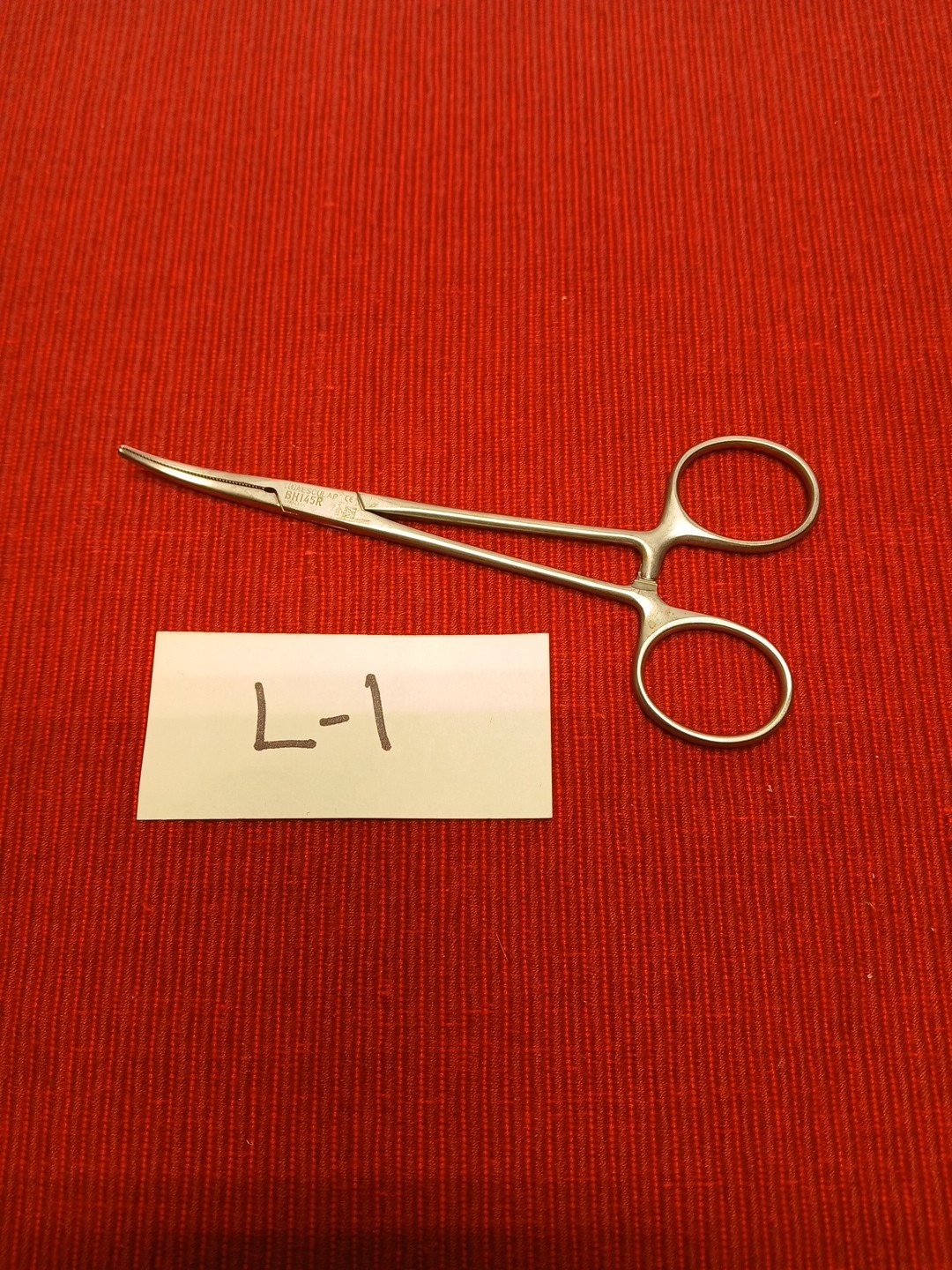 Aesculap REF BH145R, Crile Forceps Curved, 140mm