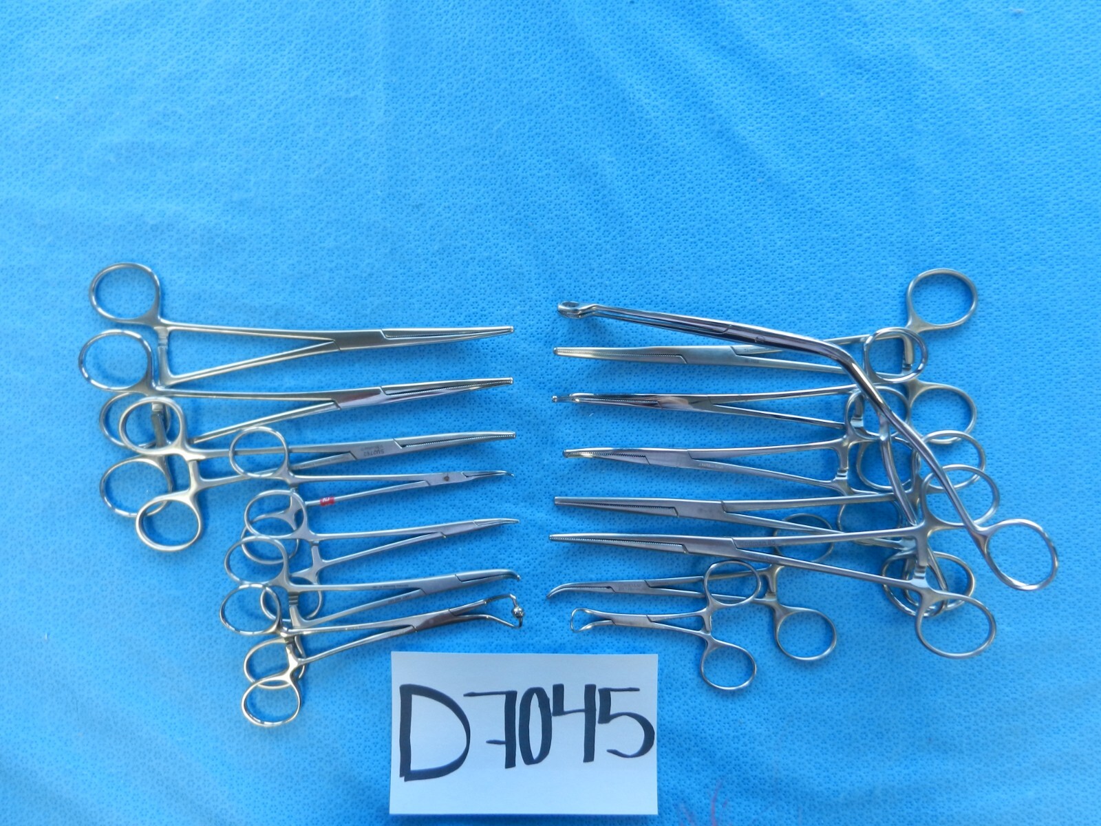 D7045 Jarit Aesculap Codman Surgical Forceps Lot of 15 9-20.5cm