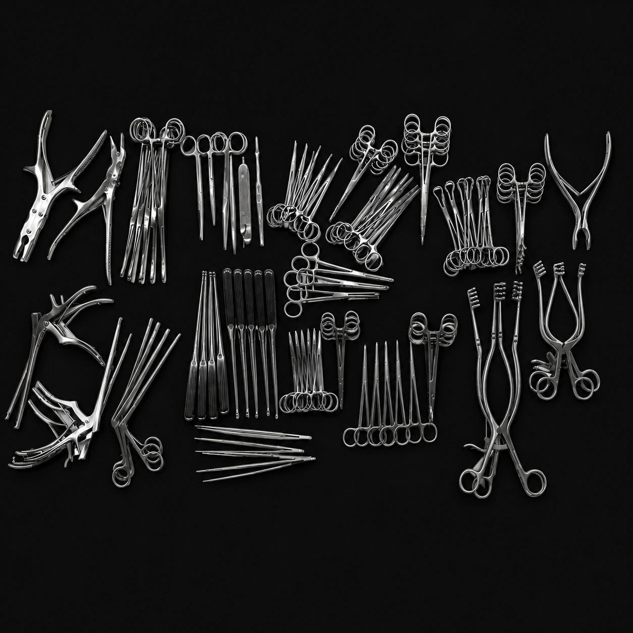 Laminectomy Set 106 Pcs Complete neurology or Orthopedic Surgical Instruments